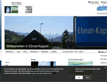 Tablet Screenshot of ebnat-kappel.ch